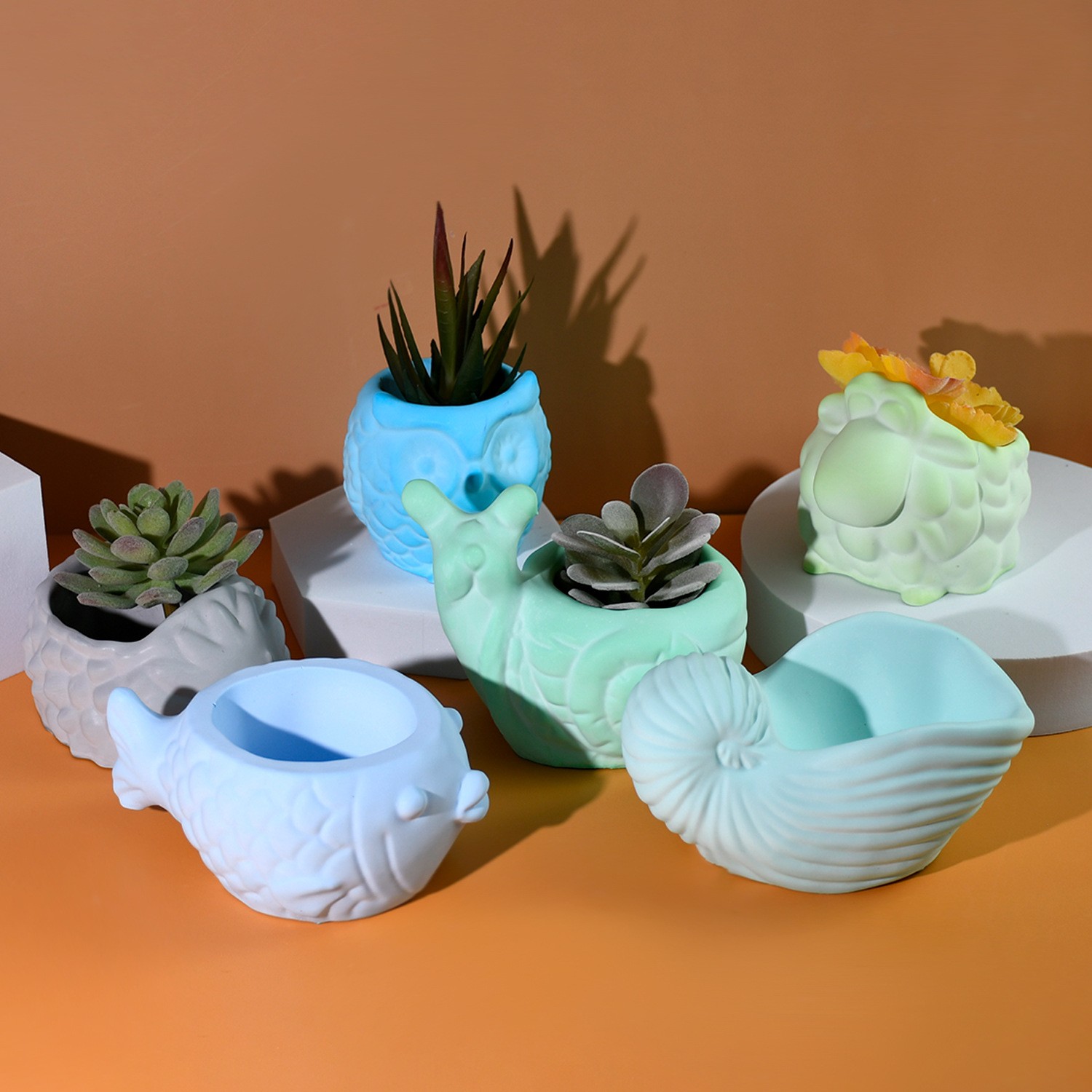 3D สัตว์ดอกไม้หม้อแม่พิมพ์ซิลิ - Potsticker Mold บทวิจารณ์และราคา