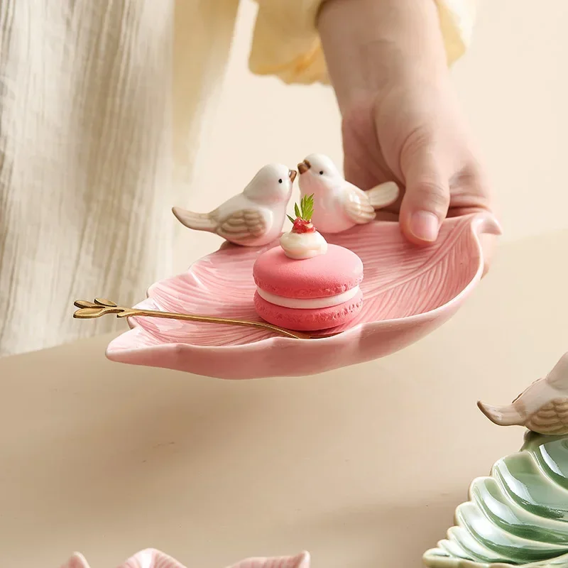 น่ารักนกถาดเซรามิคถาดเก็บเครื่ - Dim Sum Basket บทวิจารณ์และราคา
