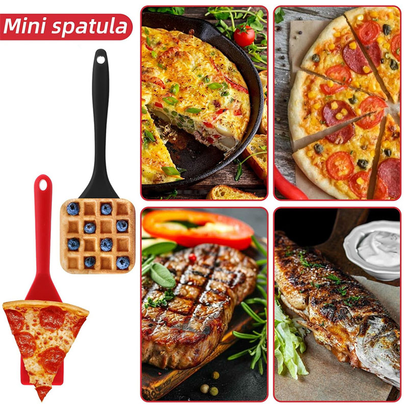 ชุดตะหลิวซิลิโคนขนาดเล็ก 2 ชิ้ - Okonomiyaki Spatula บทวิจารณ์และราคา
