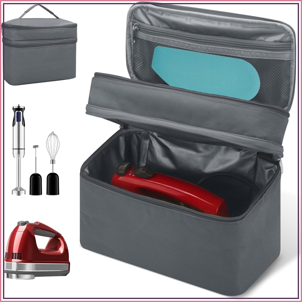 กระเป๋าใส่เครื่องผสมอาหารแบบมื - Kitchenaid Mixer Hand Mixer บทวิจารณ์และราคา