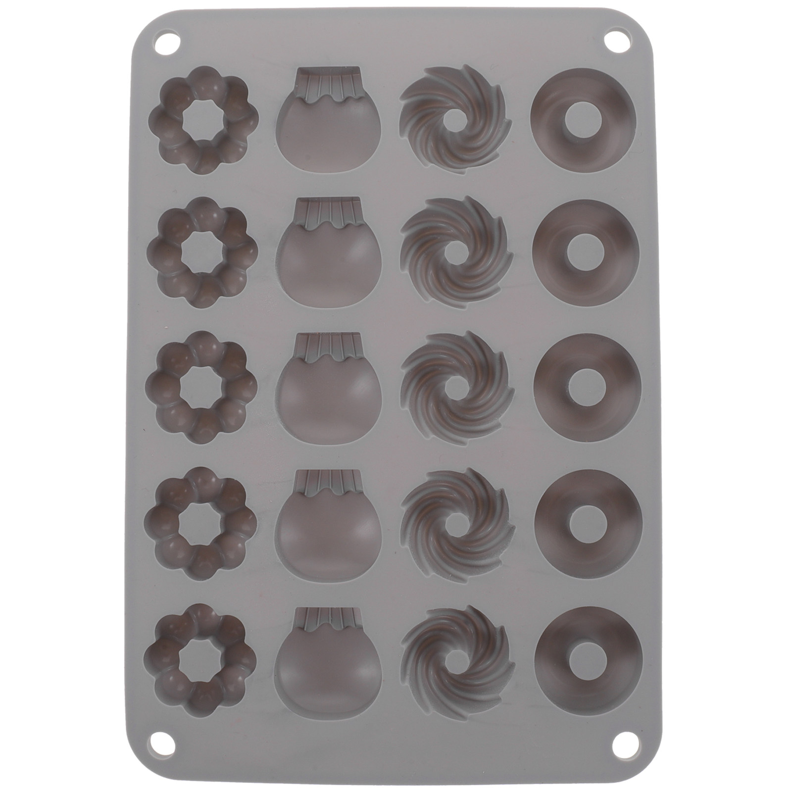 แม่พิมพ์ซิลิโคนโดนัทช็อกโกแลตข - Donut Mold Silicone บทวิจารณ์และราคา
